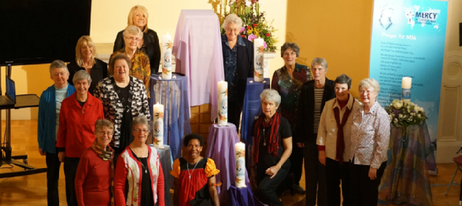 Participants in the Ritual prepared by Austrailia and PNG